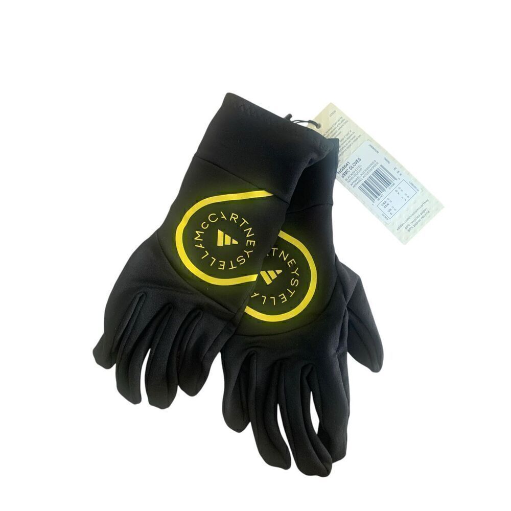 Adidas By Stella McCartney Stretch Jerseys Gloves Size L